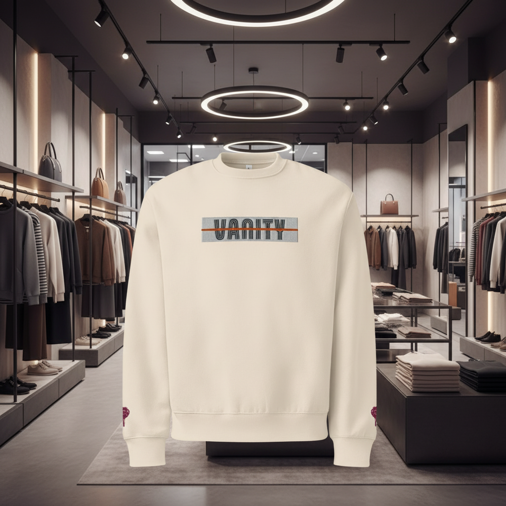 Vanity Unplugged Oversized heavyweight sweatshirt