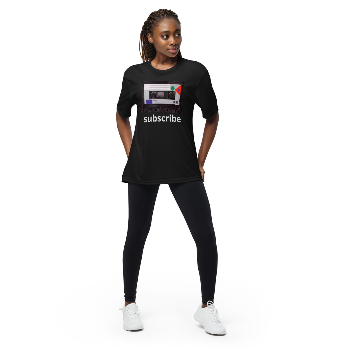 Subscribe Now! Unisex performance crew neck t-shirt
