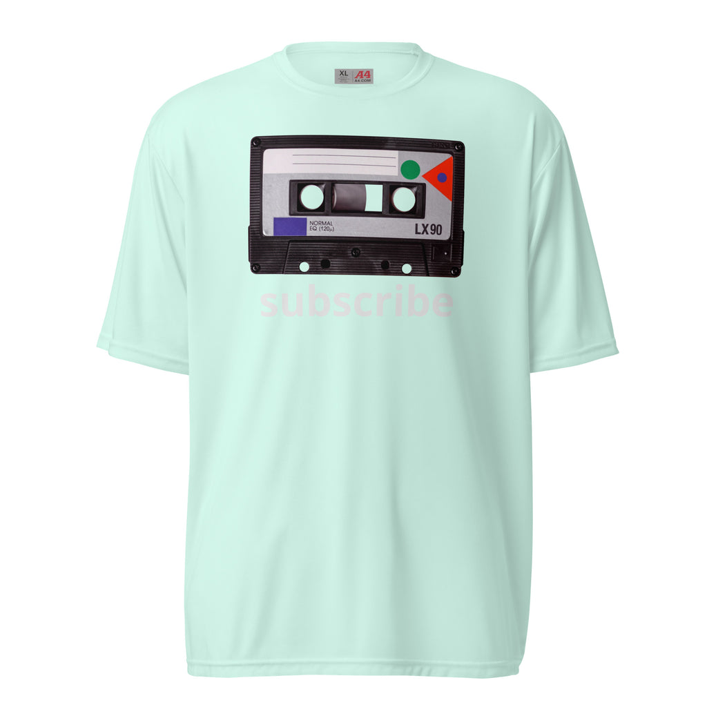 Subscribe Now! Unisex performance crew neck t-shirt