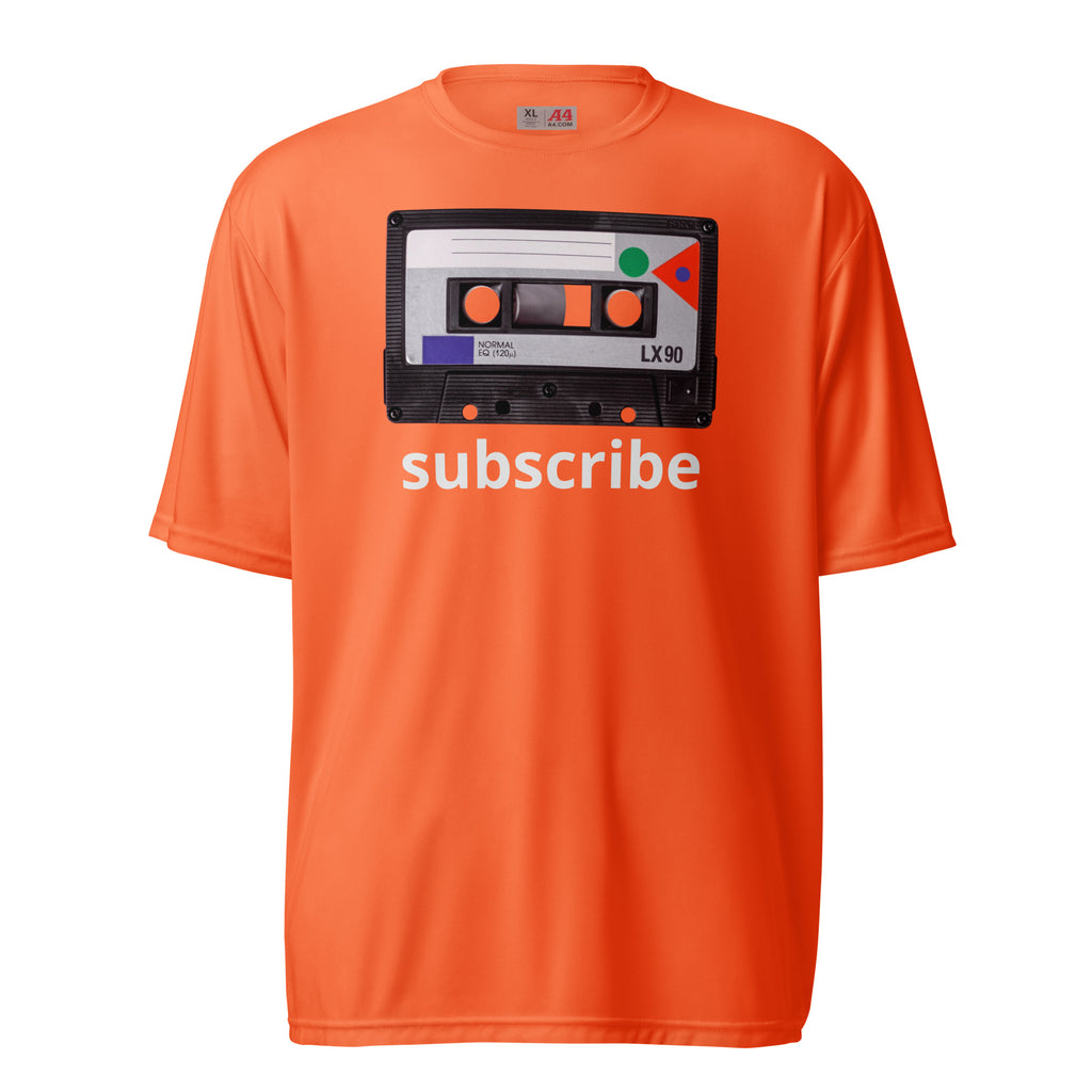 Subscribe Now! Unisex performance crew neck t-shirt