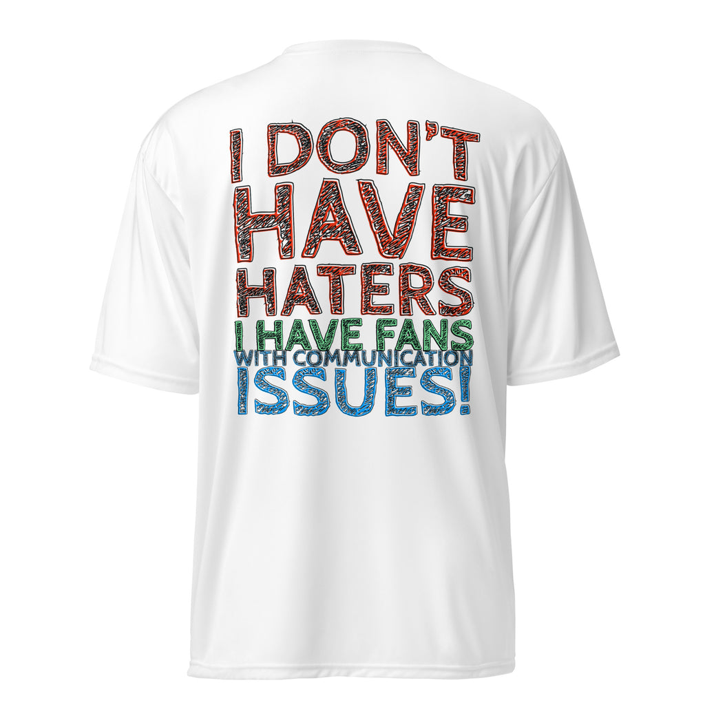 Subscribe Now! Unisex performance crew neck t-shirt