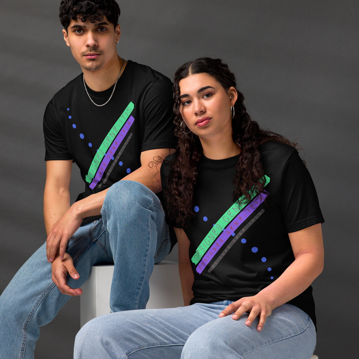 Designer Gene-itis Unisex staple eco t-shirt