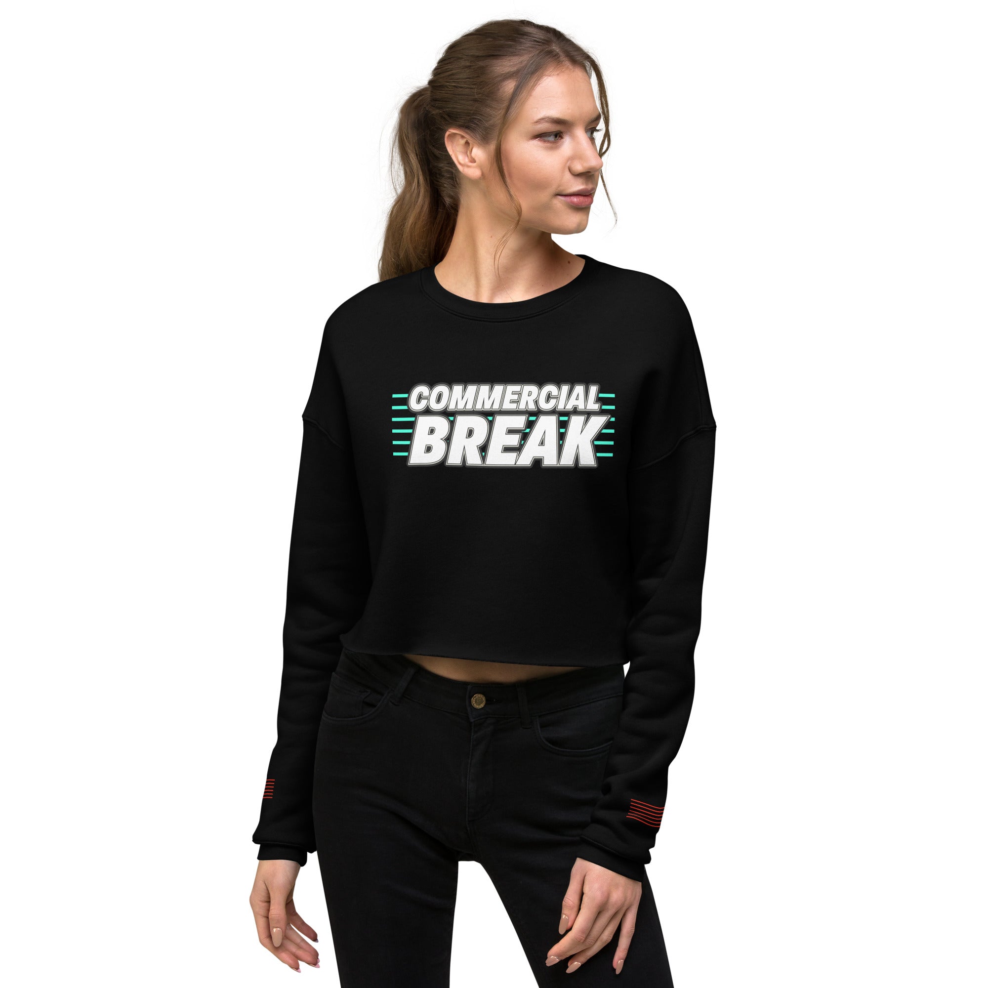 Commercial Break Crop Sweatshirt