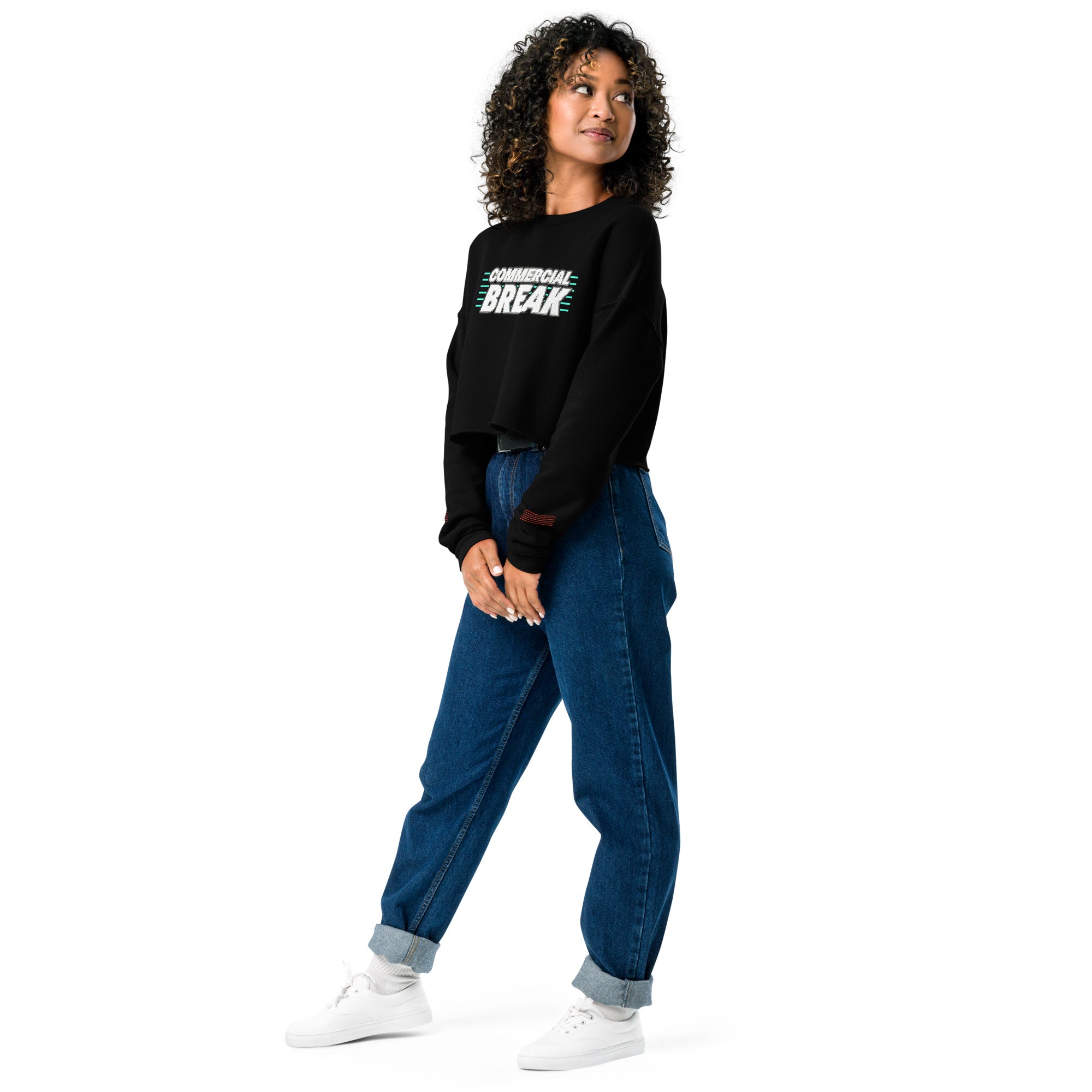 Commercial Break Crop Sweatshirt