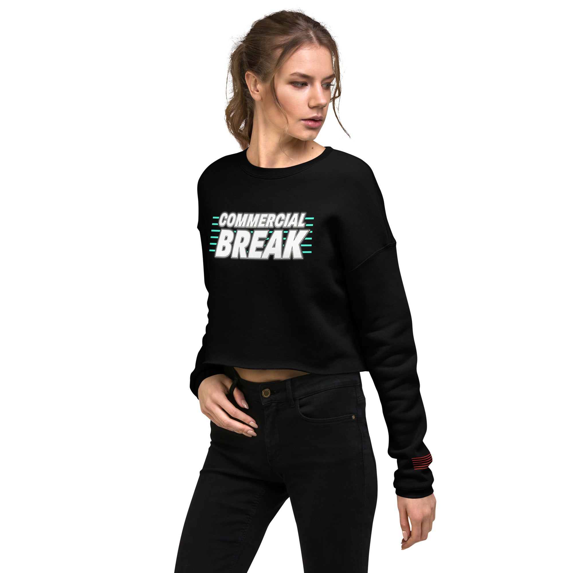 Commercial Break Crop Sweatshirt