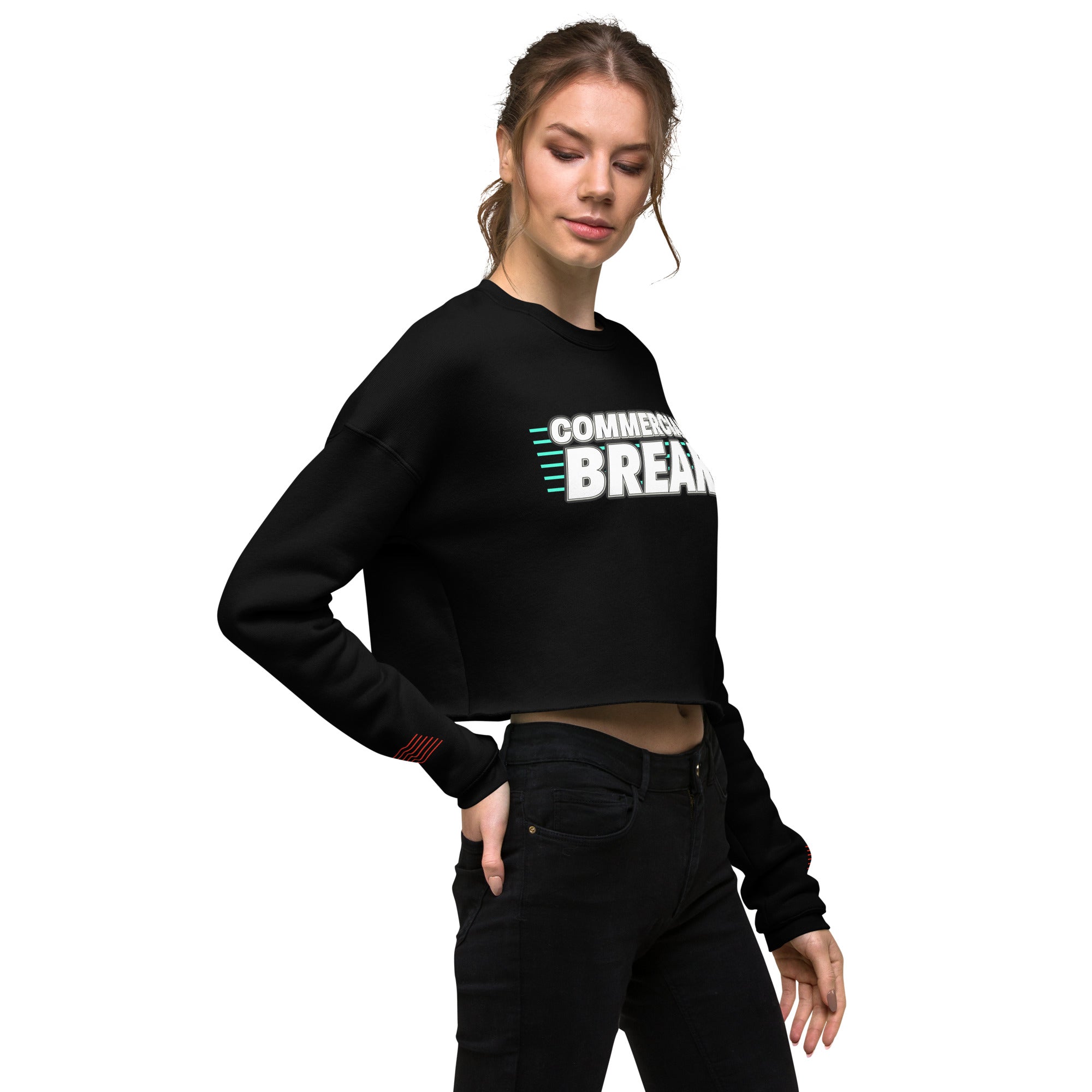 Commercial Break Crop Sweatshirt