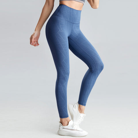High waist female yoga pants leggings