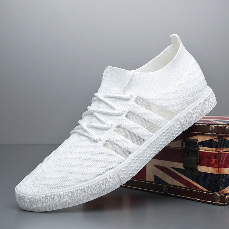 Summer Men''s Shoes Breathable Deodorant Small White Shoes - Commercial Universe Boutique 