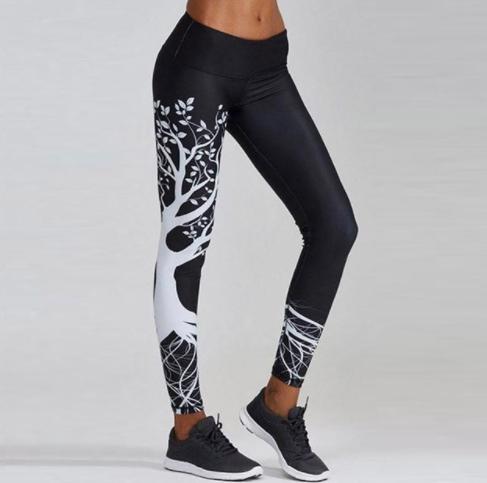 Women's Sports Yoga Pants Print Leggings