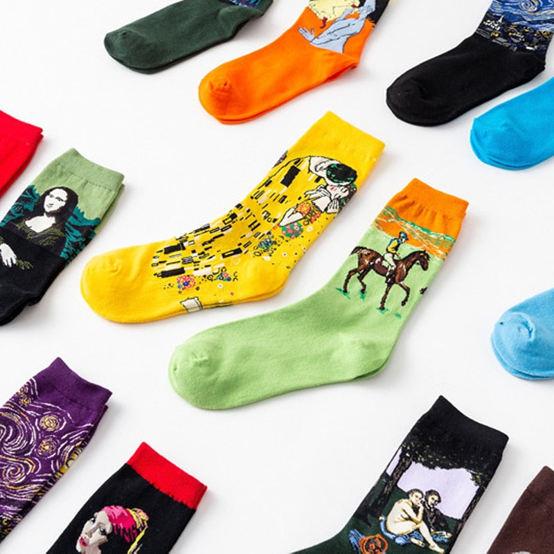 Classic Fashion Retro Socks - Commercial Universe Boutique 