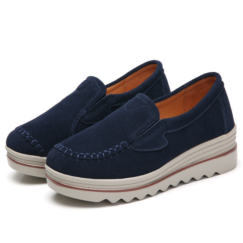 Casual Shoes Women Leather Shoes - Commercial Universe Boutique 