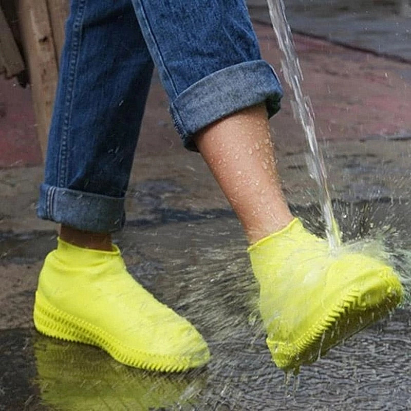 Silicone Waterproof Shoe Cover / Unisex Shoes Protectors - Commercial Universe Boutique 