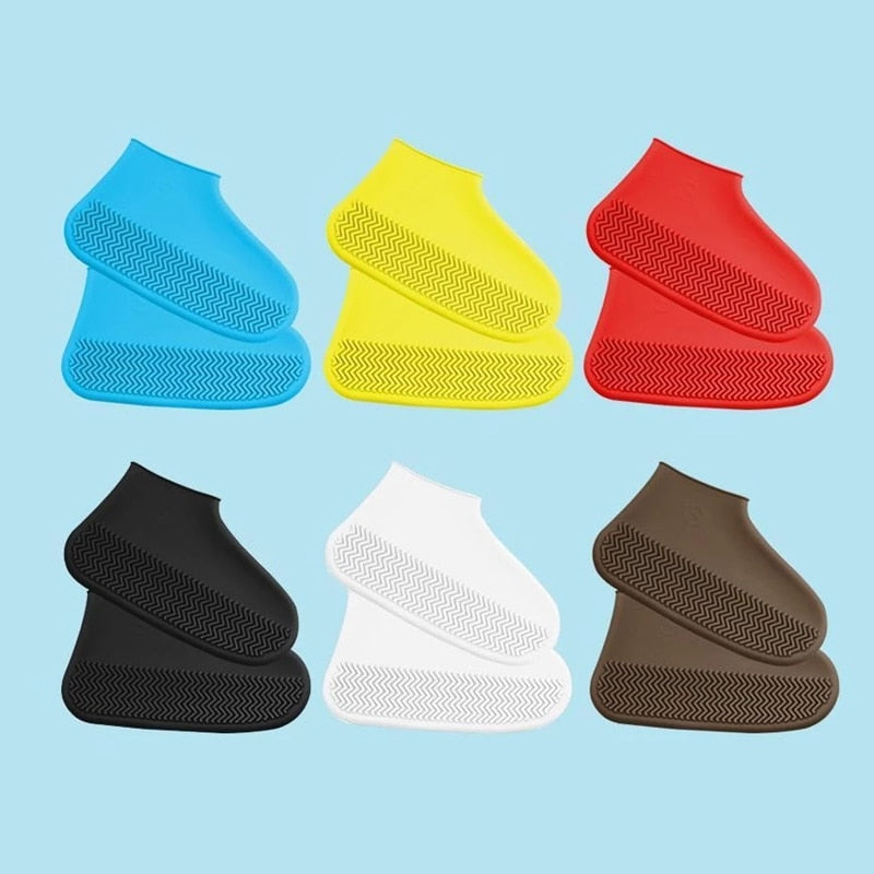 Silicone Waterproof Shoe Cover / Unisex Shoes Protectors - Commercial Universe Boutique 