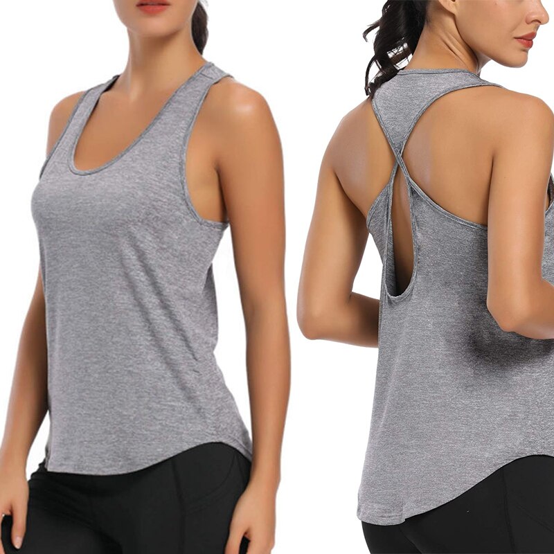 Running Vest Fitness Jogging Yoga Tank Top - Commercial Universe Boutique 