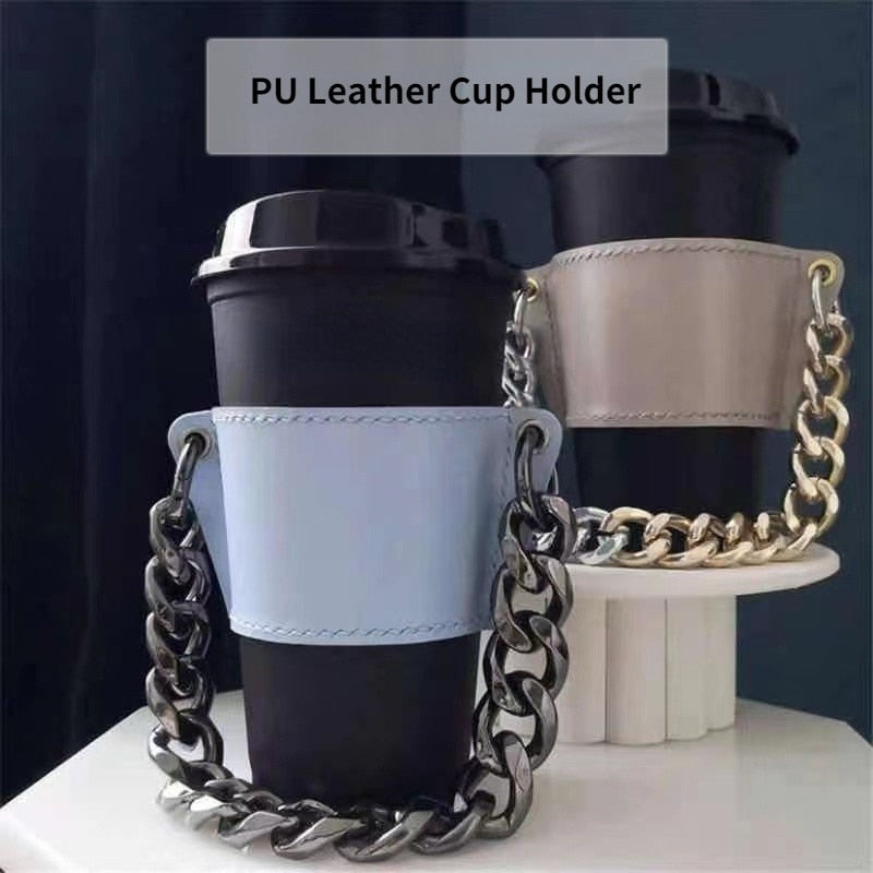 Hand-carrying Milk Tea Drink Cup Holder Detachable Chain - Commercial Universe Boutique 