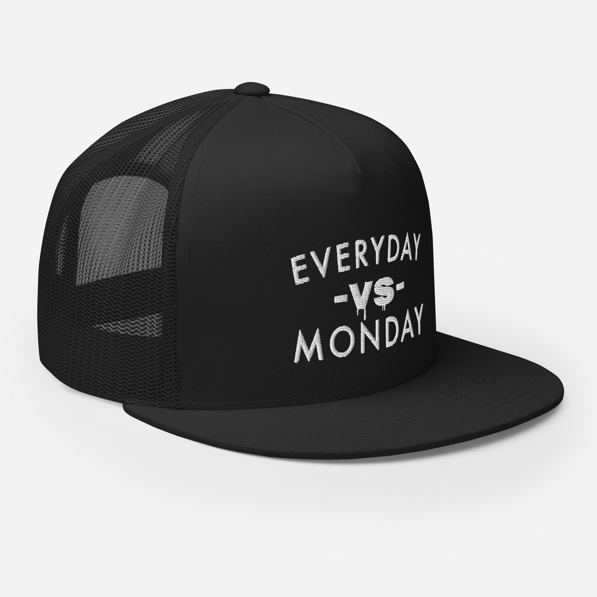 Everyday vs Monday Trucker Cap - Commercial Universe Boutique 