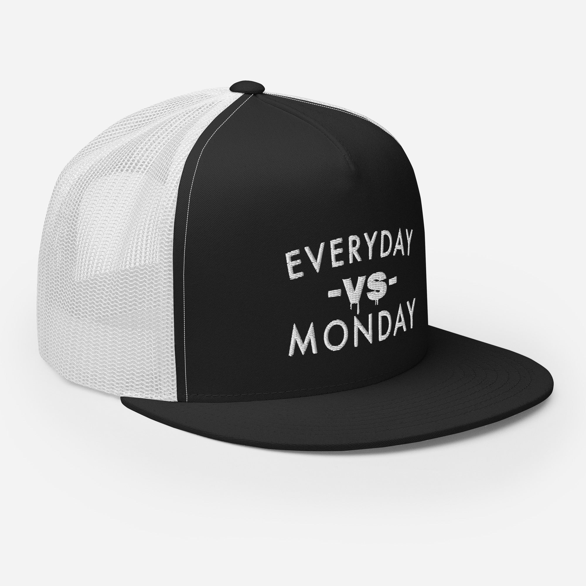 Everyday vs Monday Trucker Cap - Commercial Universe Boutique 