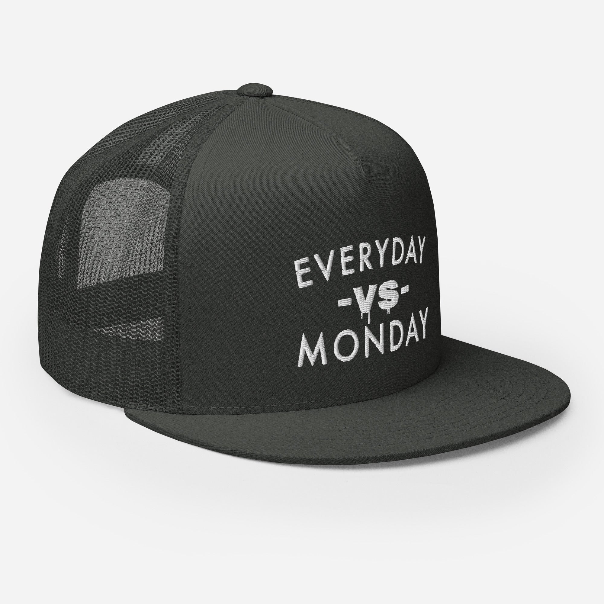 Everyday vs Monday Trucker Cap - Commercial Universe Boutique 