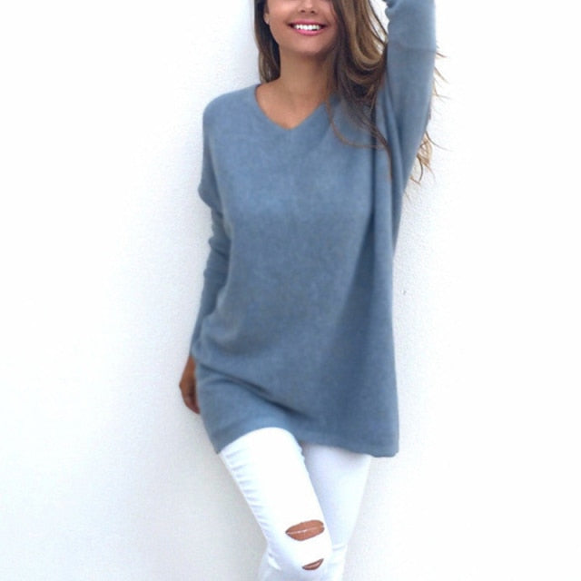 Cashmere Sweater For Women - Commercial Universe Boutique 