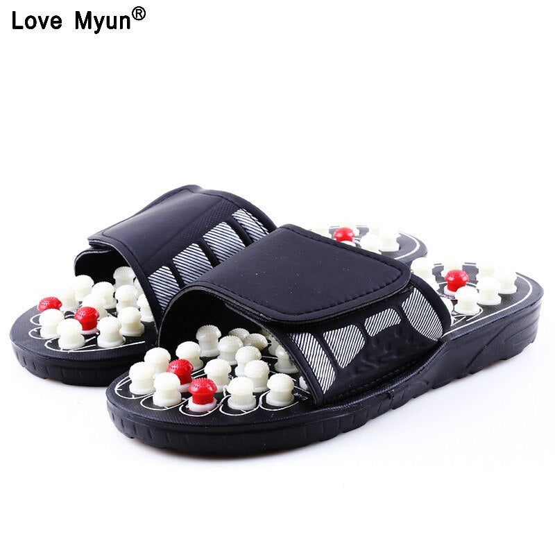 Acupressure Therapy Medical Rotating Foot Massager Shoes - Commercial Universe Boutique 