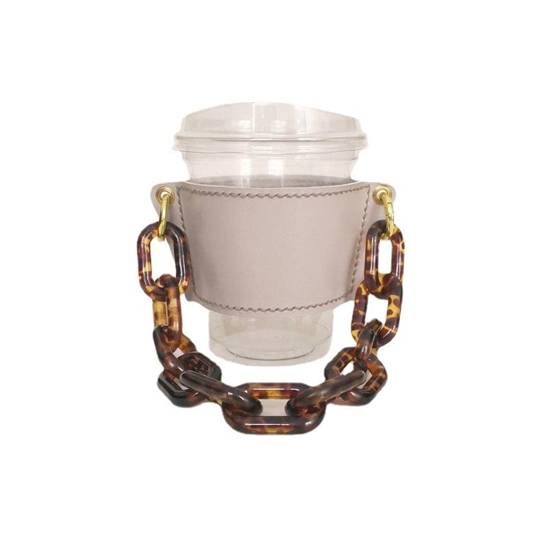 Hand-carrying Milk Tea Drink Cup Holder Detachable Chain - Commercial Universe Boutique 