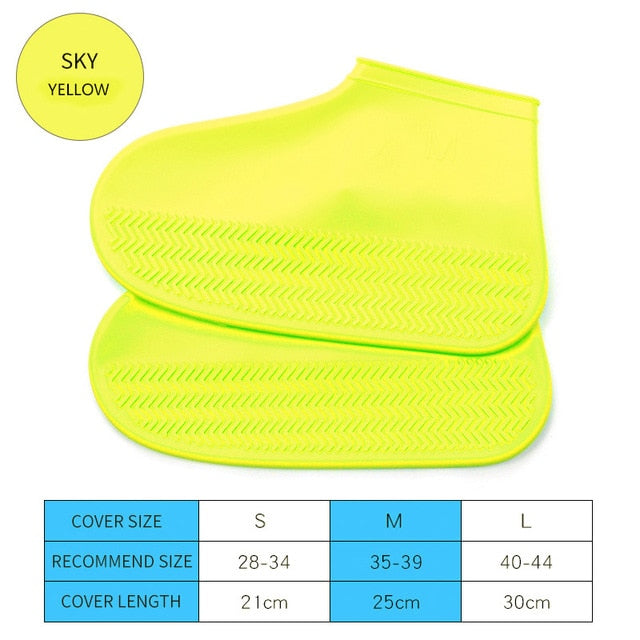 Silicone Waterproof Shoe Cover / Unisex Shoes Protectors - Commercial Universe Boutique 