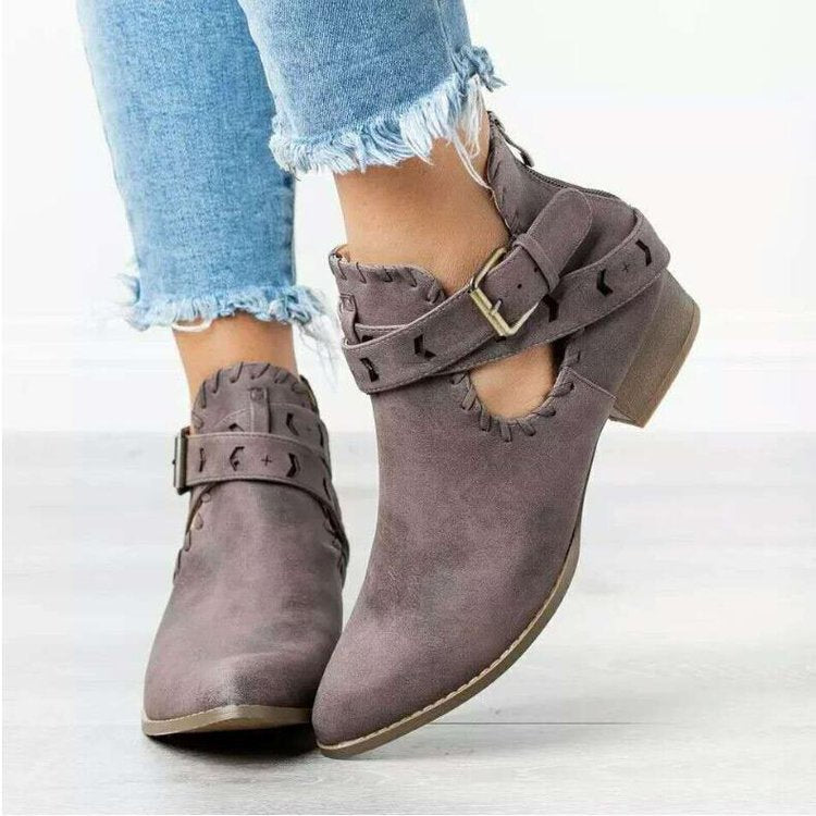 Thick Heel Single Shoes Women Fashion Single Shoes Women - Commercial Universe Boutique 