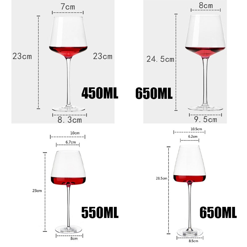 High-end Goblet Red Wine Glasses - Commercial Universe Boutique 