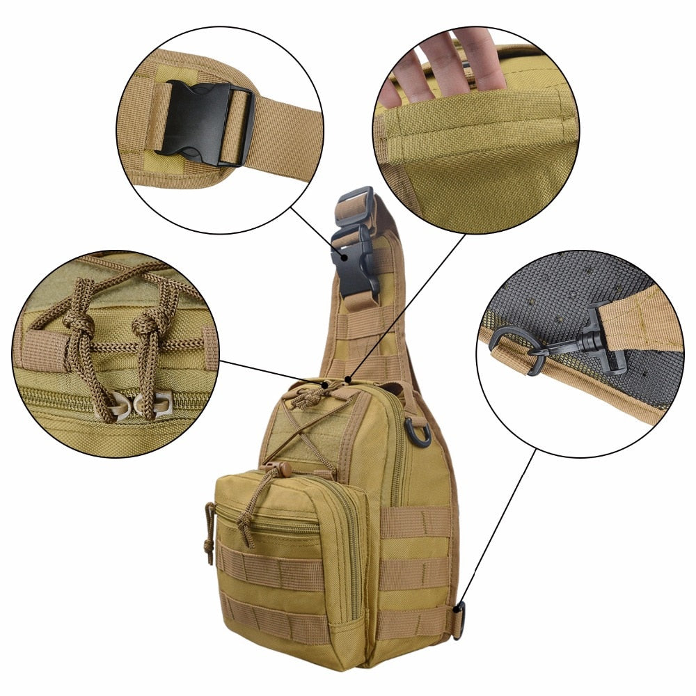 Military Tactical Shoulder Bag - Commercial Universe Boutique 