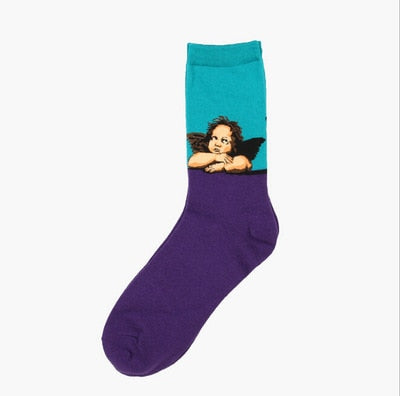 Classic Fashion Retro Socks - Commercial Universe Boutique 