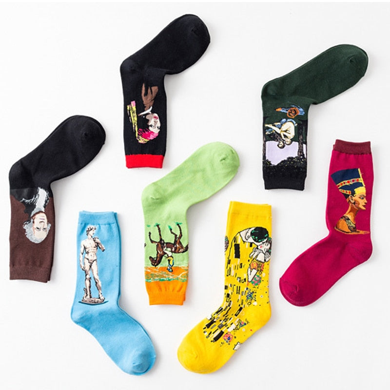 Classic Fashion Retro Socks - Commercial Universe Boutique 