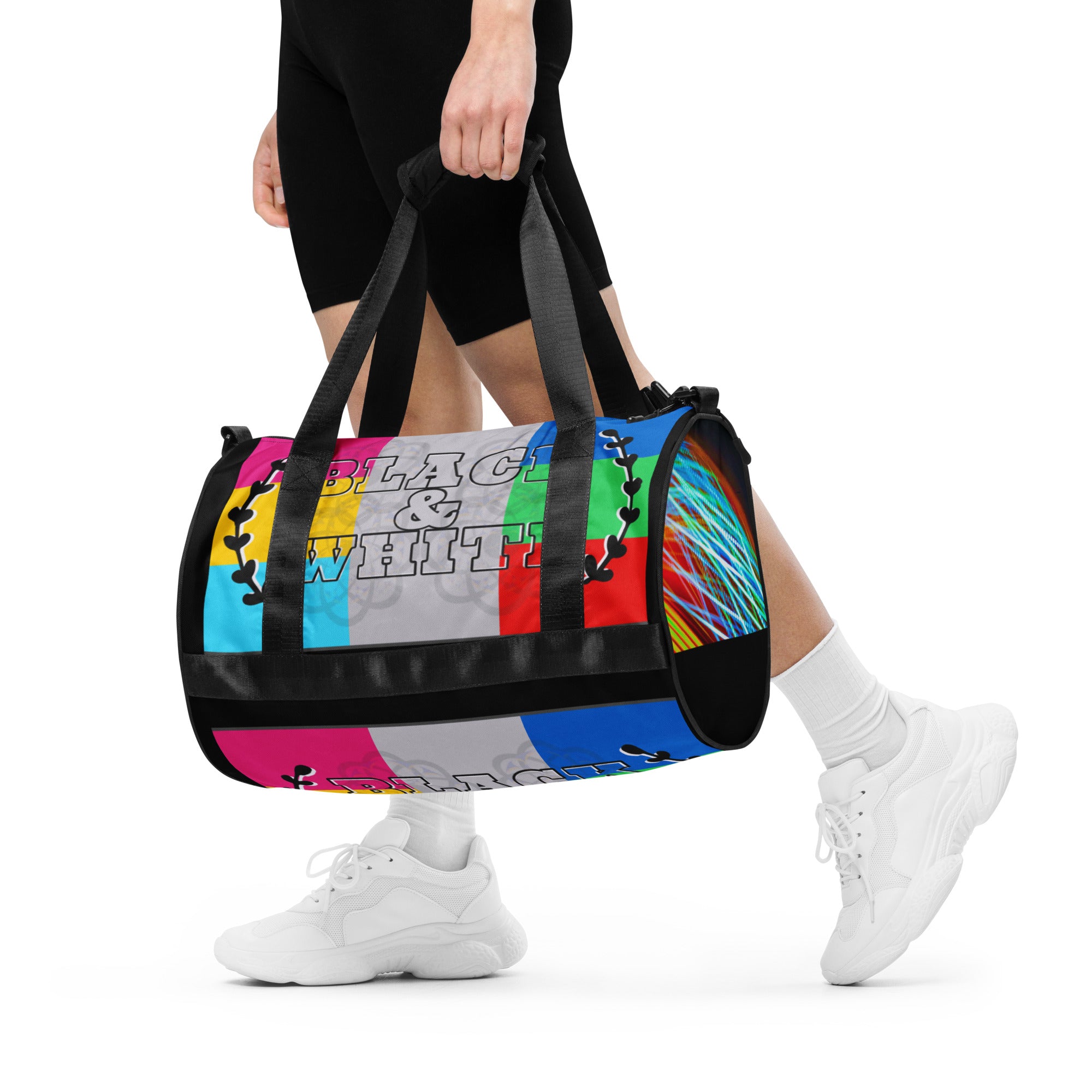 Color Theory All-over print gym bag