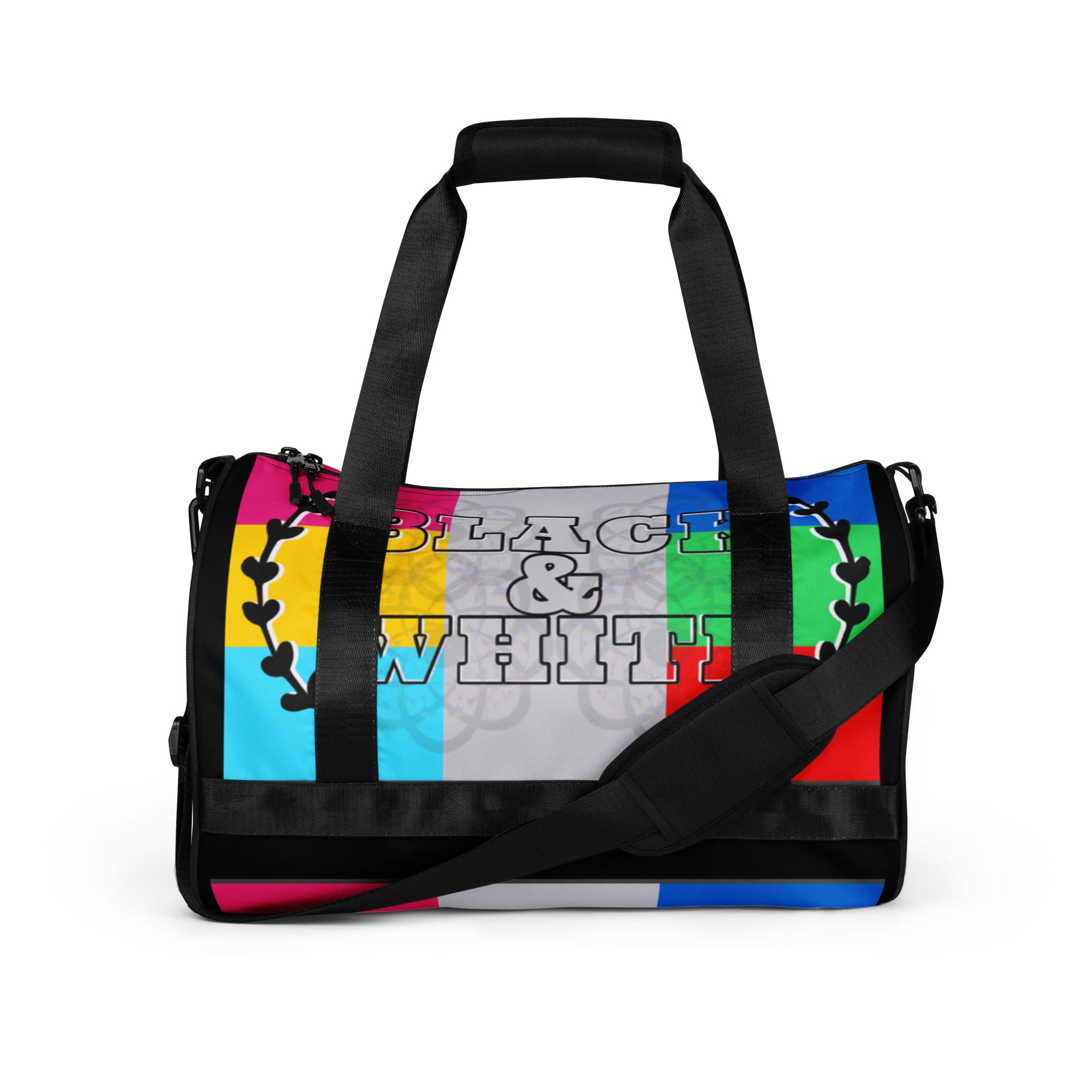 Color Theory All-over print gym bag