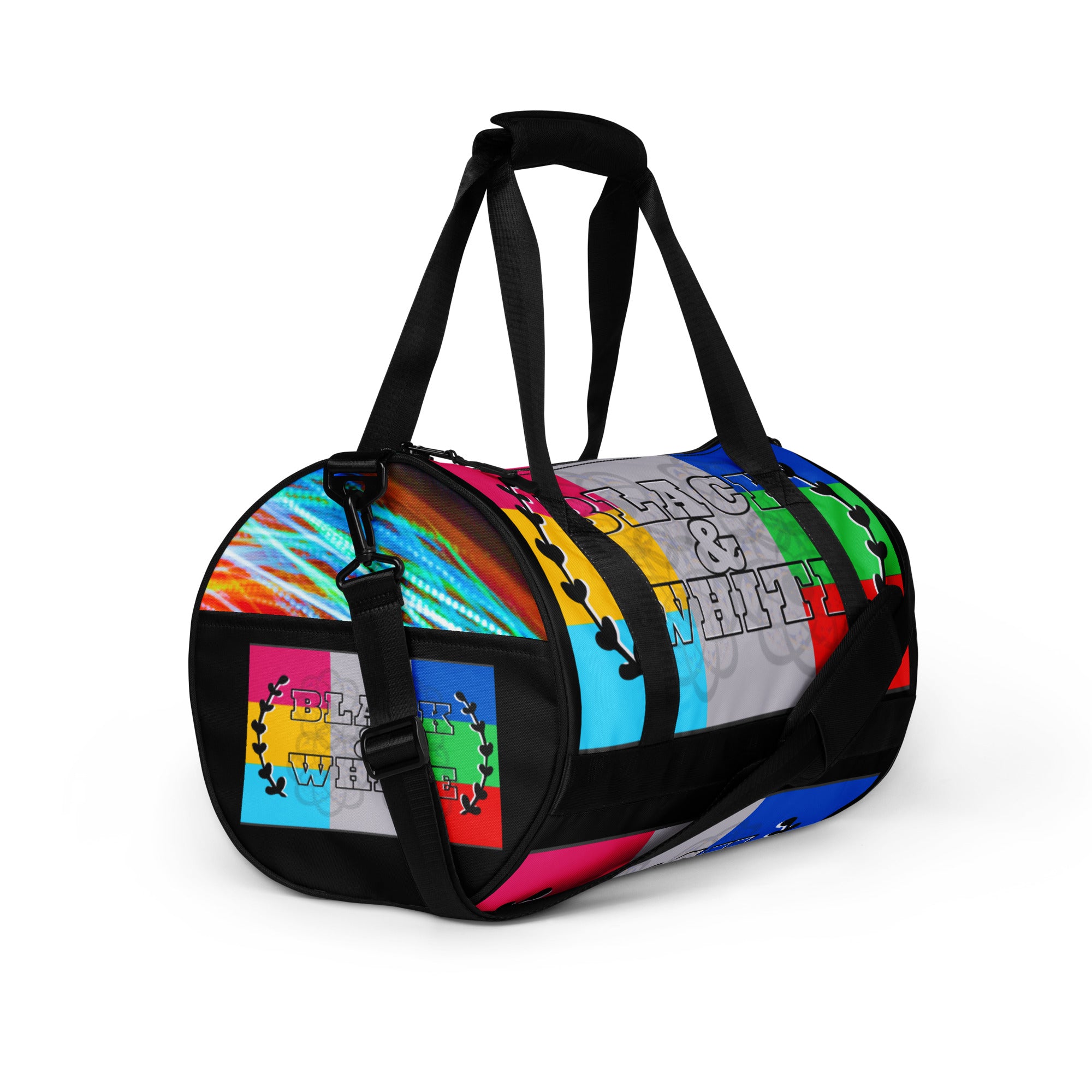 Color Theory All-over print gym bag