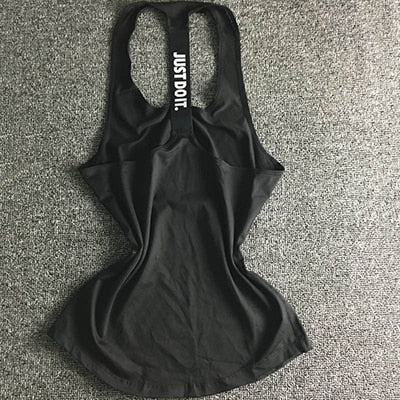Women Sleeveless Fitness Vest - Commercial Universe Boutique 