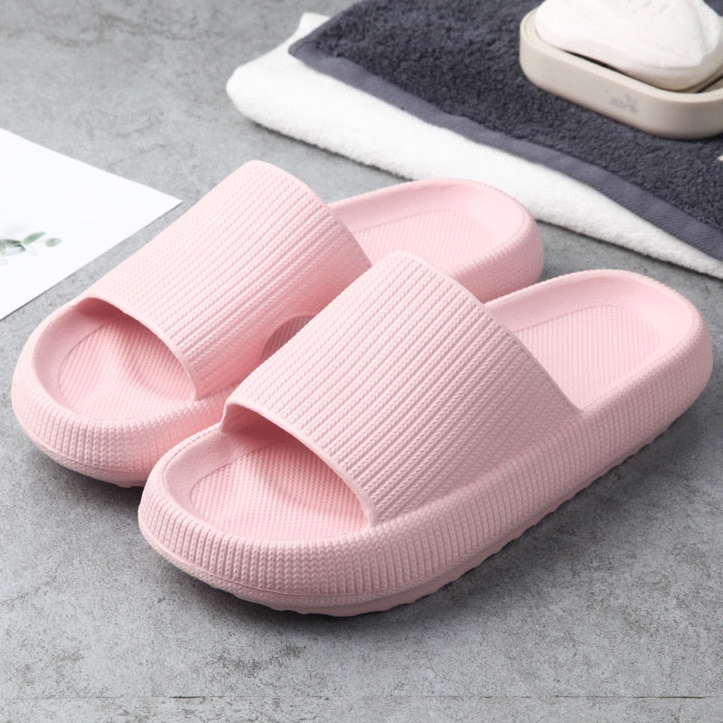 Women Thick Platform Slippers Summer Beach Anti-slip Shoes - Commercial Universe Boutique 