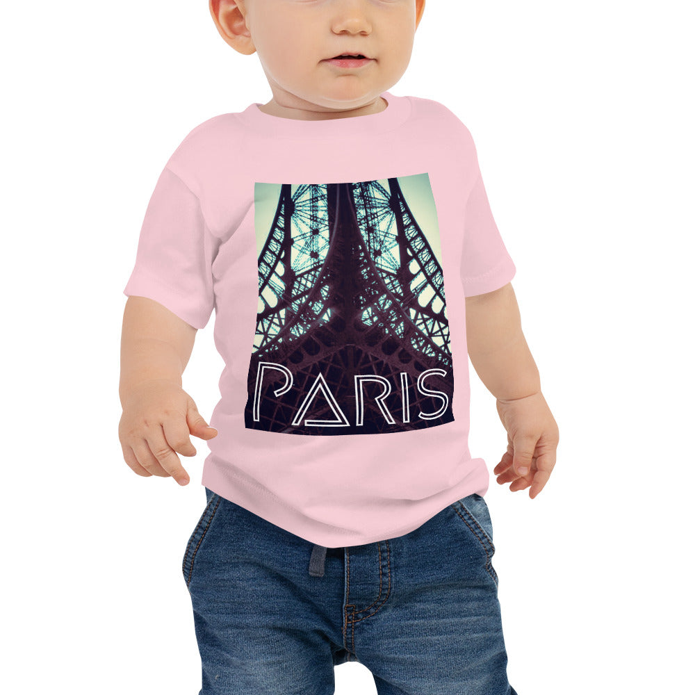 When in Paris Baby Jersey Short Sleeve Tee - Commercial Universe Boutique 