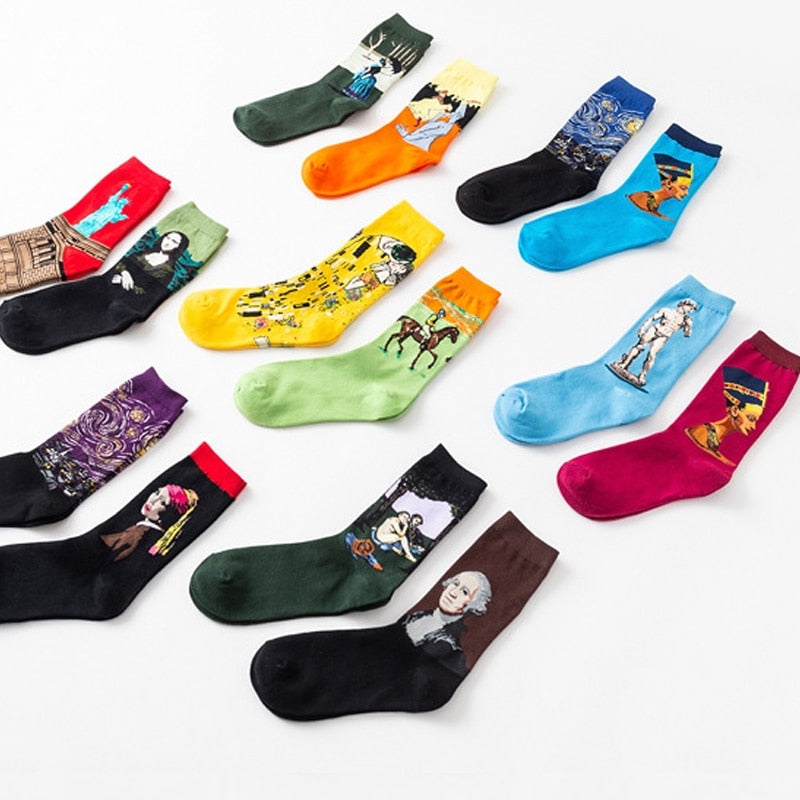 Classic Fashion Retro Socks - Commercial Universe Boutique 