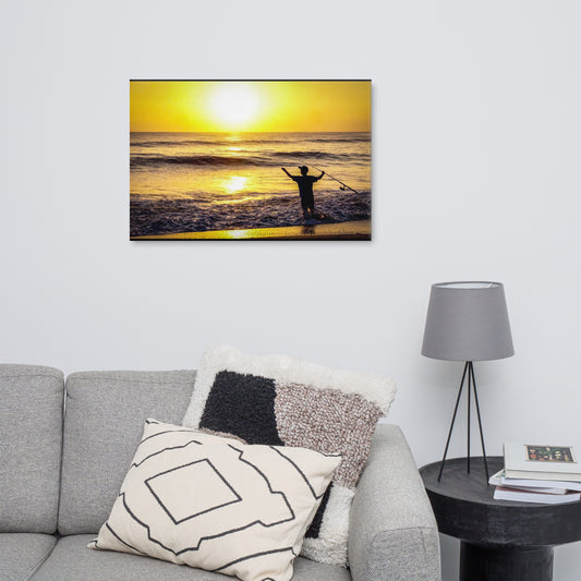 Fresh Catch Photography Canvas - Commercial Universe Boutique 