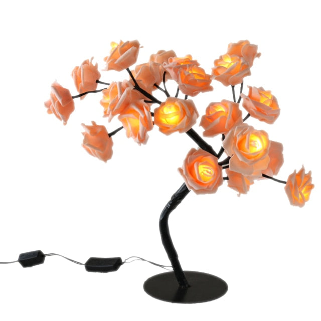 Rose Tree LED Table Lamp - Commercial Universe Boutique 