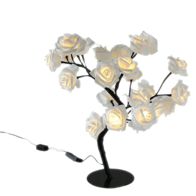 Rose Tree LED Table Lamp - Commercial Universe Boutique 