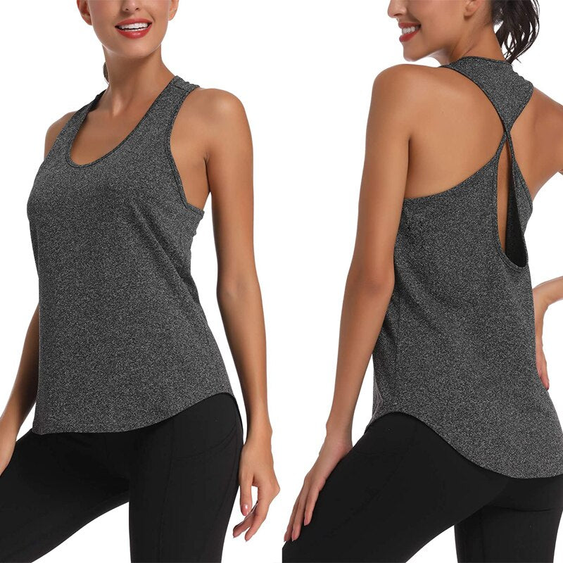 Running Vest Fitness Jogging Yoga Tank Top - Commercial Universe Boutique 