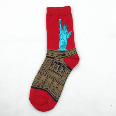 Classic Fashion Retro Socks - Commercial Universe Boutique 