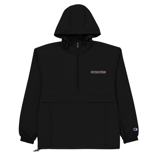 Conformity Unplugged Embroidered Champion Packable Jacket - Commercial Universe Boutique 