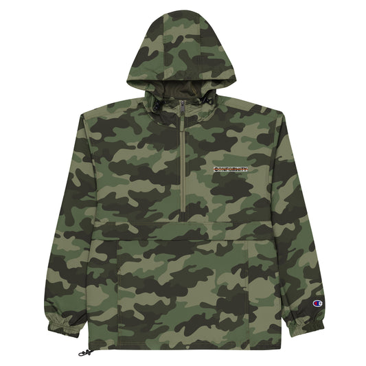 Conformity Unplugged Embroidered Champion Packable Jacket - Commercial Universe Boutique 