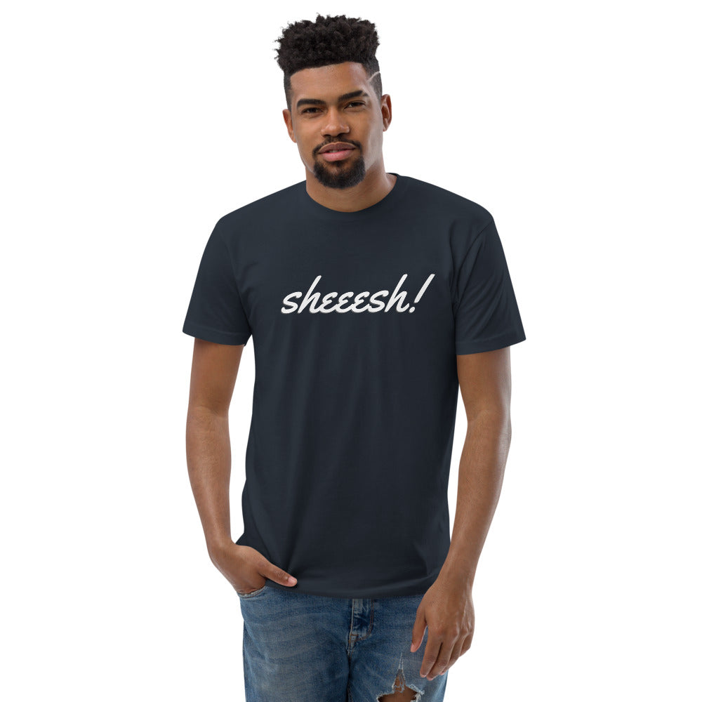 Sheeesh Short Sleeve T-shirt - Commercial Universe Boutique 