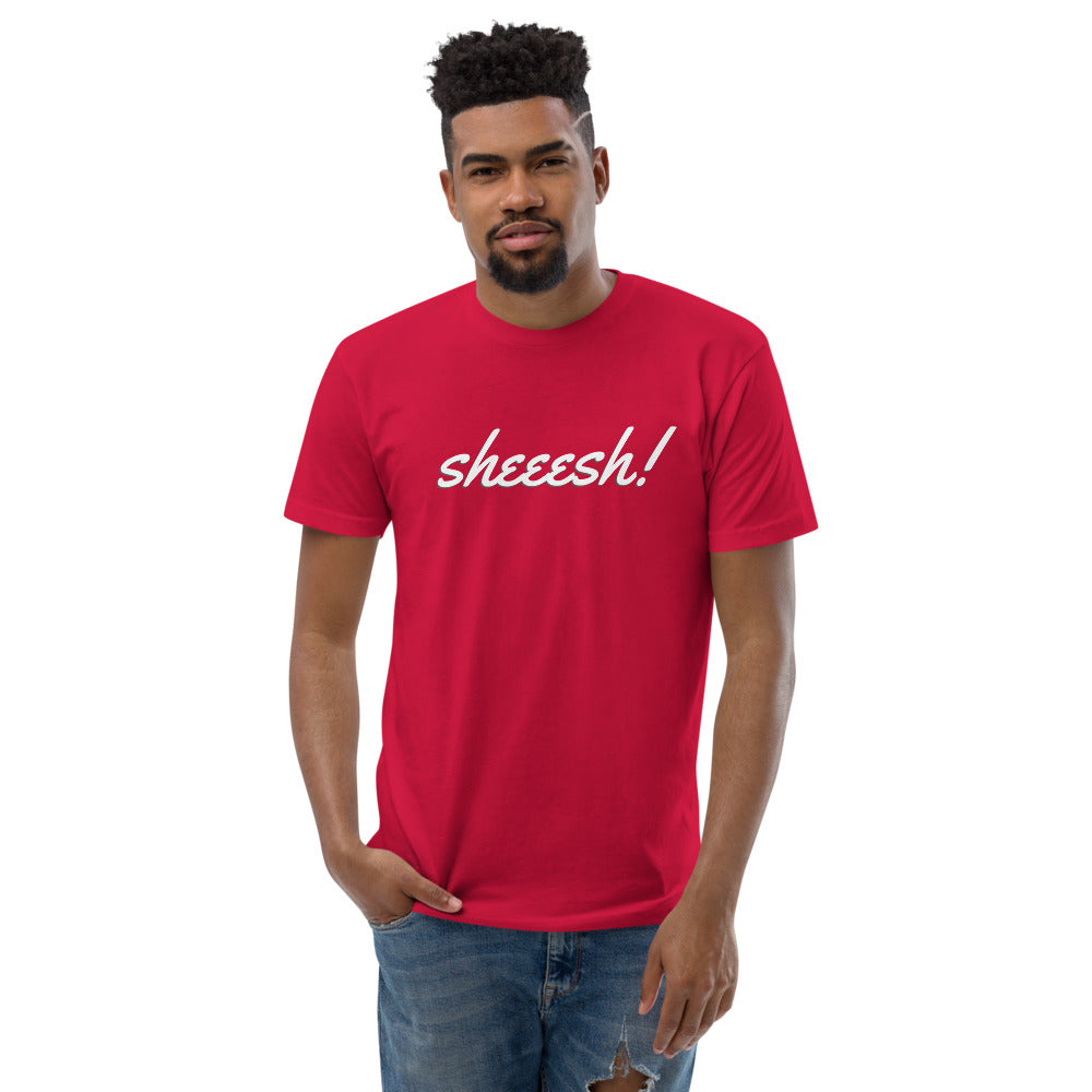 Sheeesh Short Sleeve T-shirt - Commercial Universe Boutique 