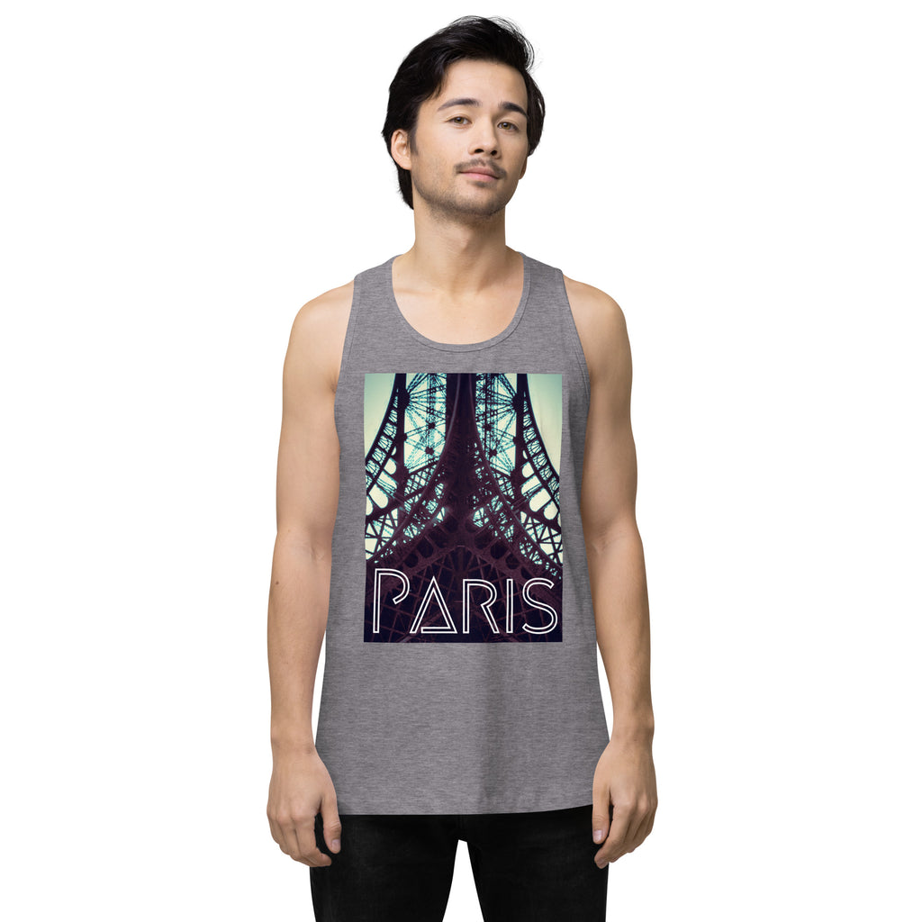 When in Paris Men’s premium tank top - Commercial Universe Boutique 