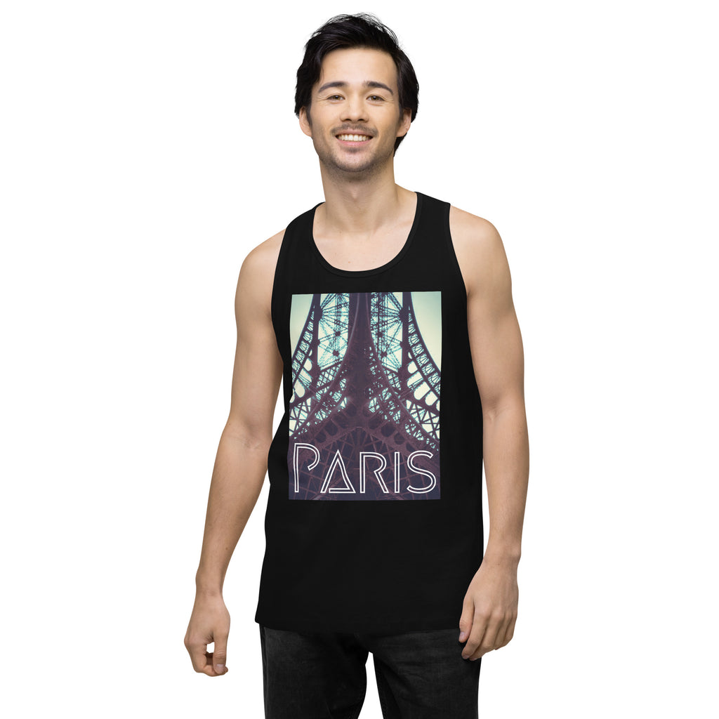 When in Paris Men’s premium tank top - Commercial Universe Boutique 