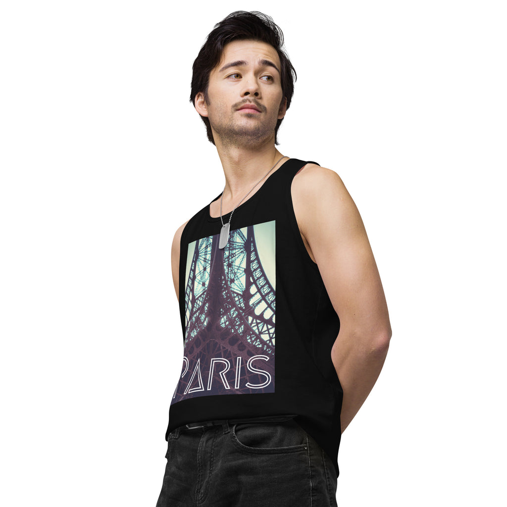 When in Paris Men’s premium tank top - Commercial Universe Boutique 